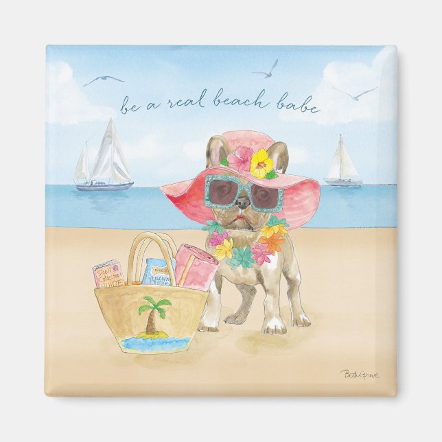 Imán Beach Babe (Frente)