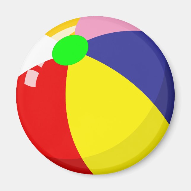 Imán Beach Ball (Frente)