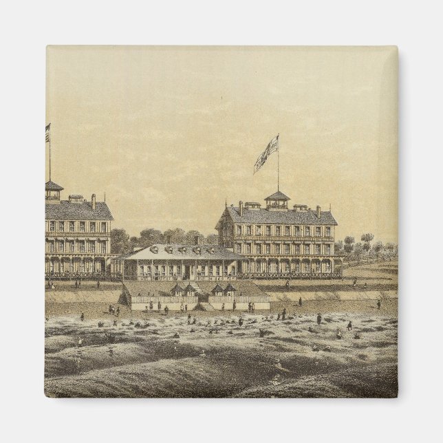 Imán Beach House, Sea Girt, Monmouth Co., NJ (Frente)