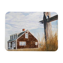 Imán Beach House Sunrise Flexible Magnet