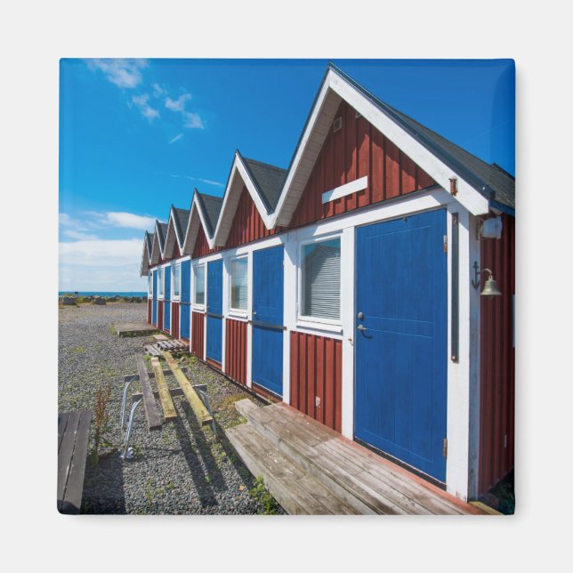 Imán Beach Huts 3 (Frente)