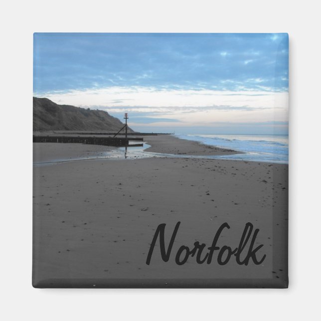 Imán Beach in Mundesley, Norfolk by Alexandra Cook (Frente)
