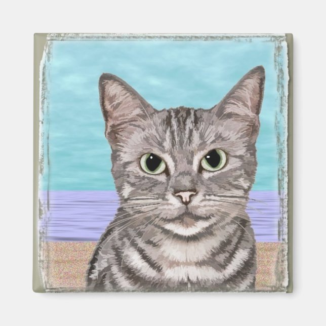 Imán Beach Kitty Magnet (Frente)