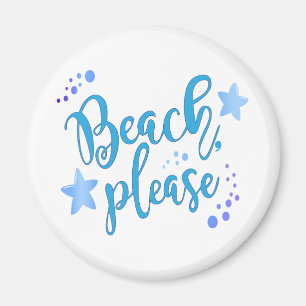 Imán Beach Please