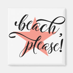 Imán Beach Please