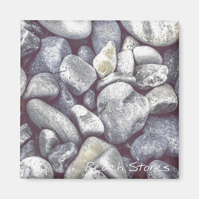 Imán Beach Stones Magnet (Frente)