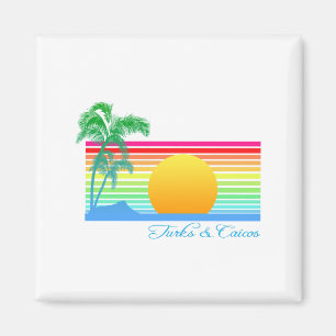 Imán Beach Sunset Turcas Caicos