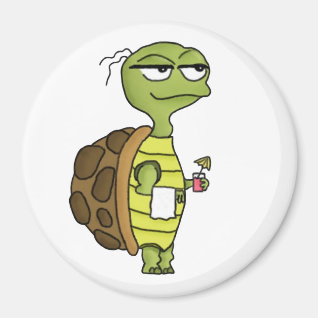 Imán Beach Tortoise Magnet (Frente)