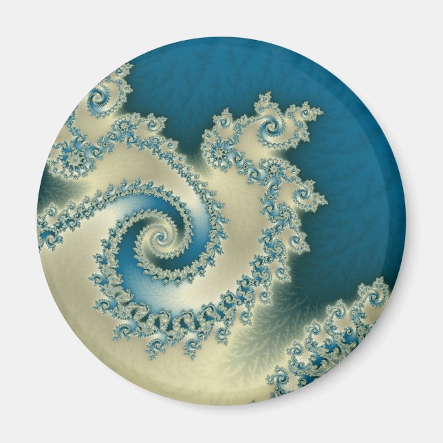 Imán Beach Triple Twirl Magnet (Frente)