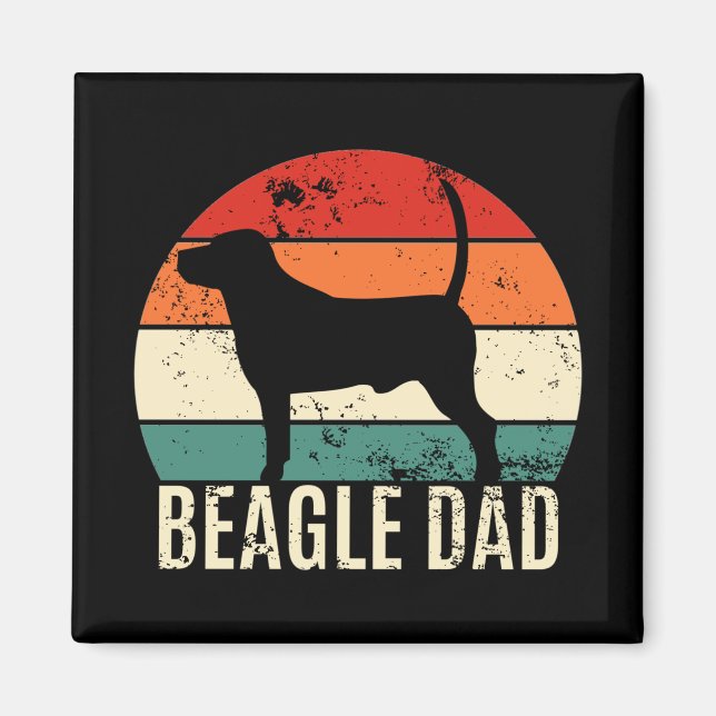 Imán Beagle Dad (Frente)