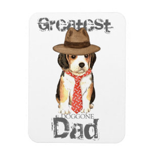 Imán Beagle Dad