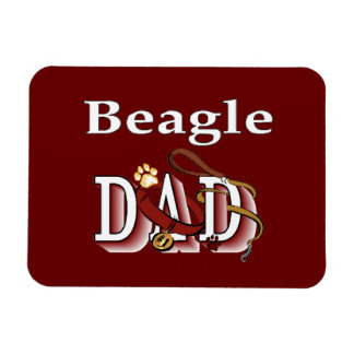 Imán Beagle Dad Gifts
