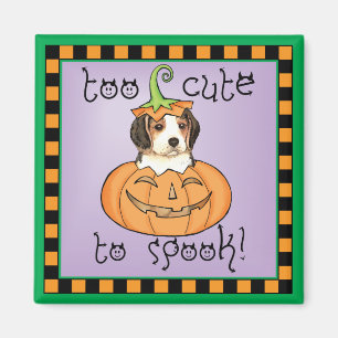 Imán Beagle de Halloween