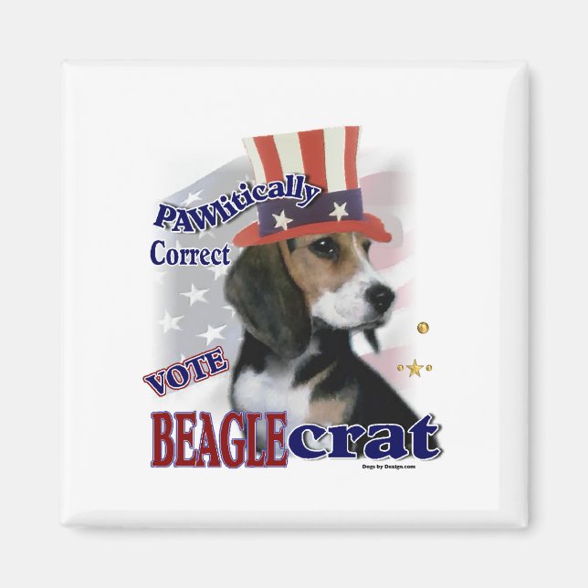 Imán Beagle Gifts (Frente)