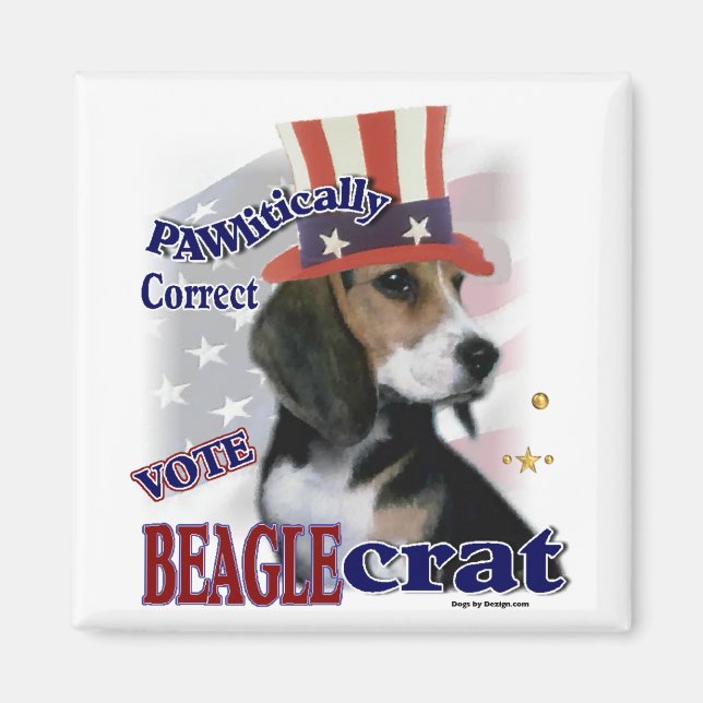 Imán Beagle Gifts (Frente)