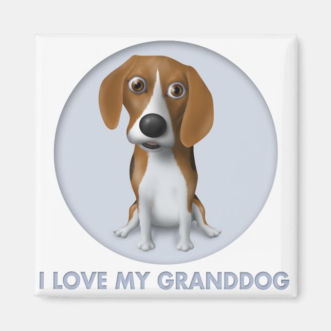 Imán Beagle Granddog (Frente)