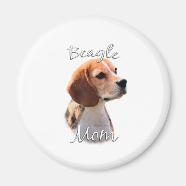 Imán Beagle Mom 2 (Frente)