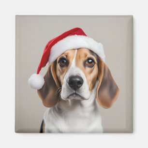 Imán Beagle Navidades