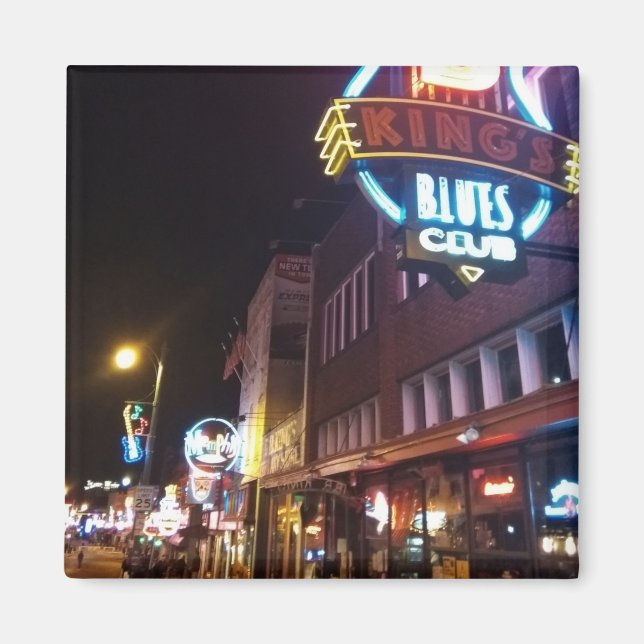 Imán Beale Street - Memphis (Tennessee) (Frente)
