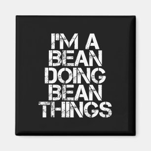 Imán Bean Funny Surname Family Tree Birday Reunion Gi