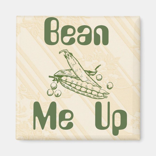Imán Bean Me Up Magnet (Frente)