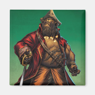 Imán Bear'd negro