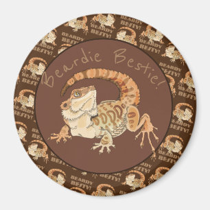 Imán ¡Beardie Bestie!