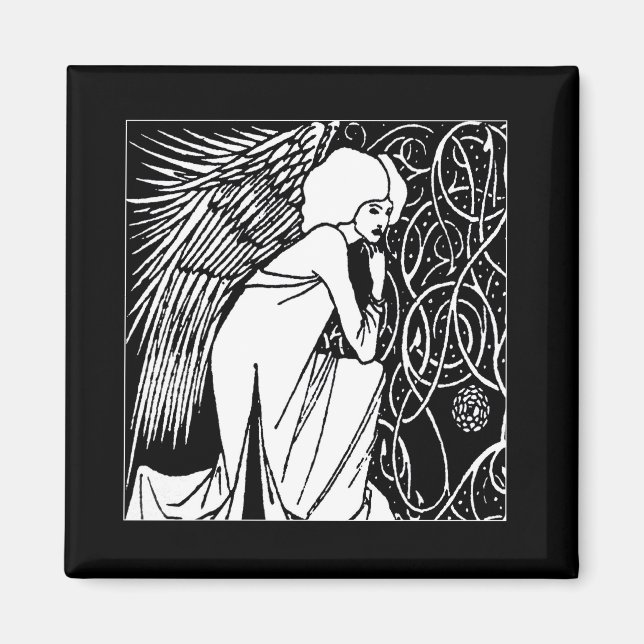 Imán Beardsley Nouveau Angel (Frente)