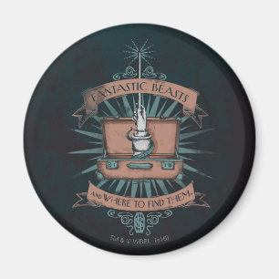 Imán BEASS FANTÁSTICAS Y DÓNDE ENCONTRARLAS™ Malet