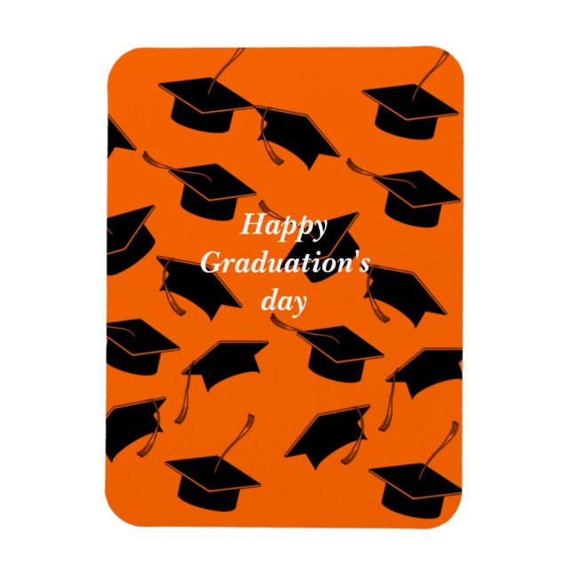 Imán Beatiful Happy Graduals Day (Vertical)