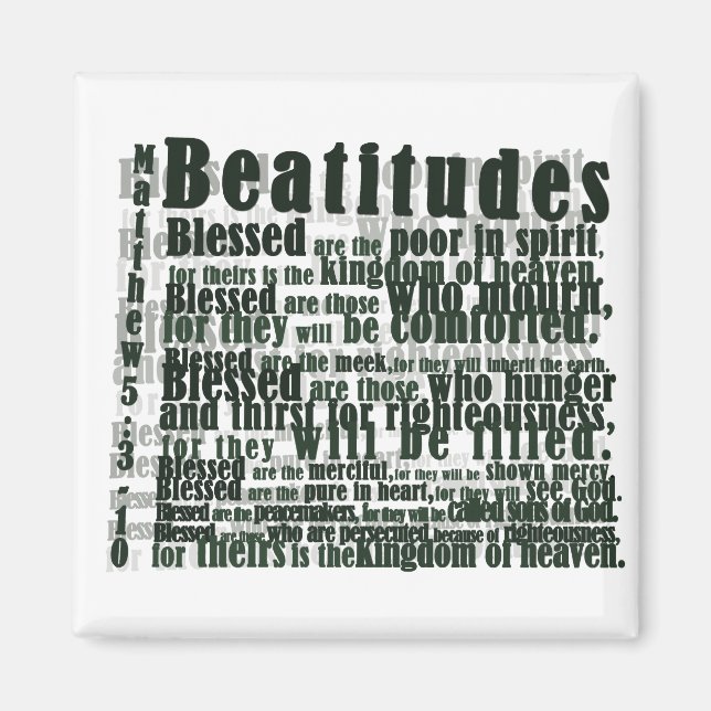 IMÁN BEATITUDES (Frente)