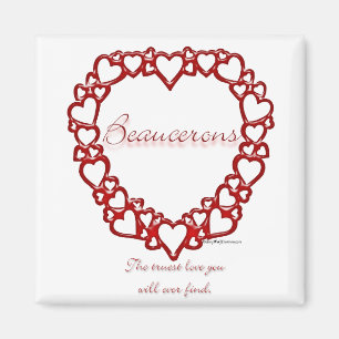 Imán Beauceron True Love