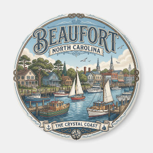 Imán Beaufort Carolina del Norte