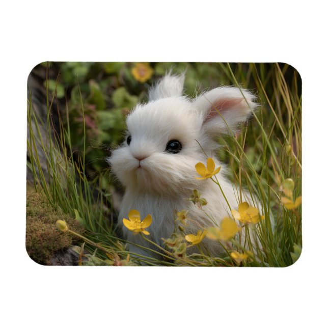 Imán Beautiful Bunny (Horizontal)