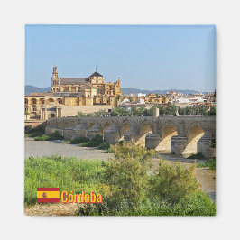Imán Beautiful city Cordoba in Spain, travel