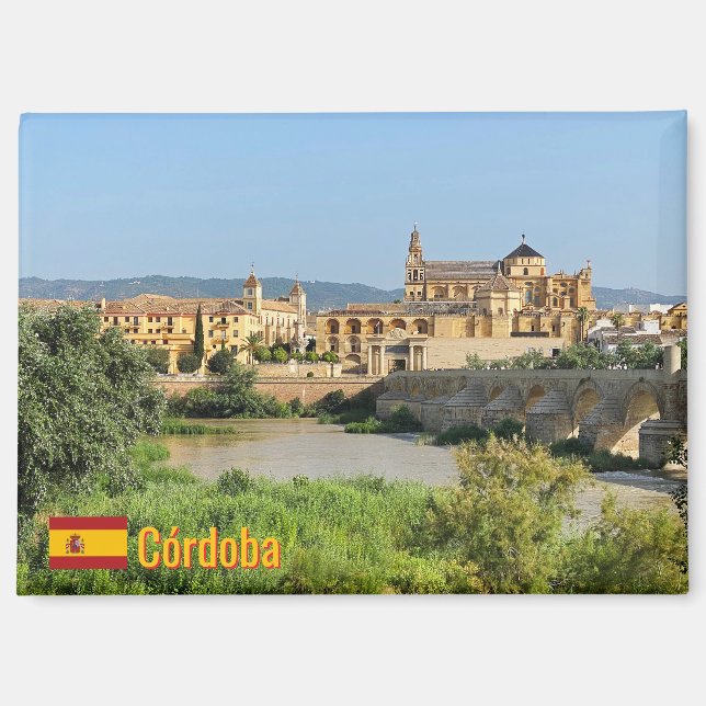 Imán Beautiful city Cordoba in Spain, travel