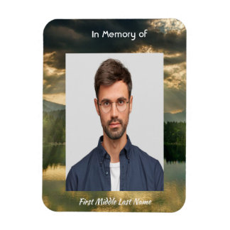 Imán Beautiful Sky Sun Scripture Memorial Keepsake 