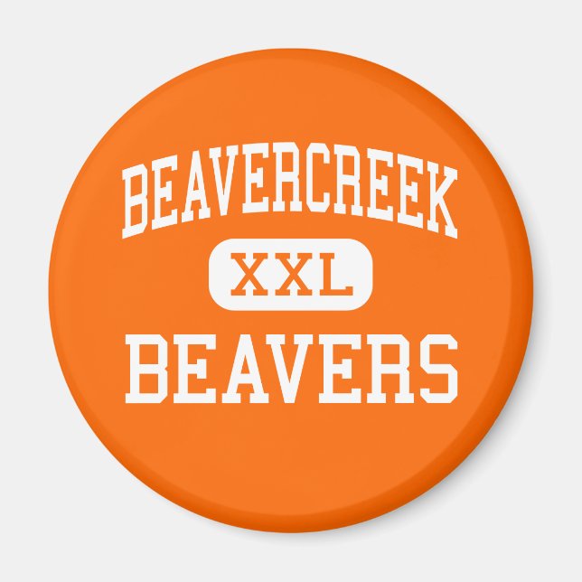 Imán Beavercreek - Beavers - High - Beavercreek Ohio (Frente)