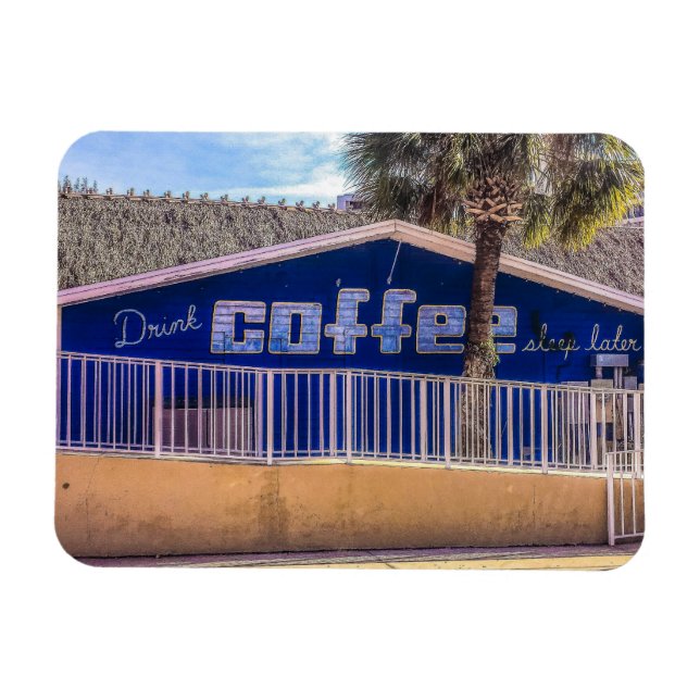 Imán Beba el sueño del CAFÉ más tarde (Horizontal)