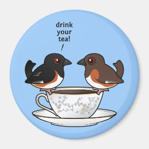 Imán ¡Beba su té!