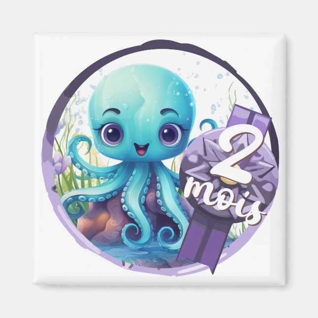 Imán Bébé - 2 mois aussi (Frente)