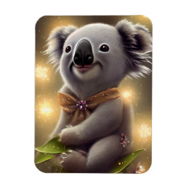 Imán Bebé Adorable Sonriendo Oso Koala