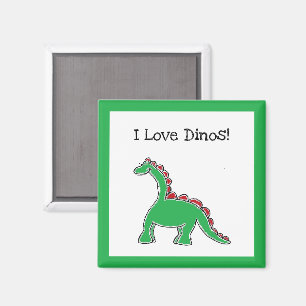 Imán Bebé Brontosauro Personalizado Dinosaurio Gear