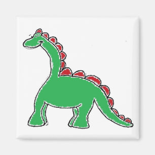 Imán Bebé Brontosauro Personalizado Dinosaurio Gear