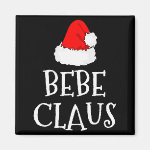 Imán Bebe Claus Navidad Pijama de Santa Familia a juego