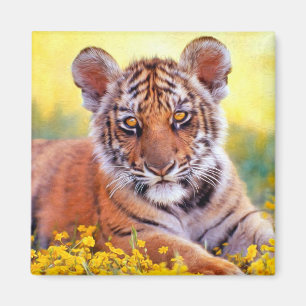 Imán Bebé Cub del tigre