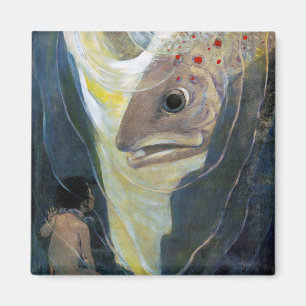 Imán Bebé de agua y peces, Jessie Willcox Smith