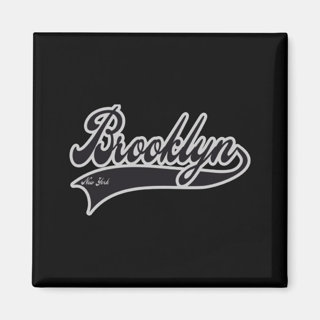 Imán Bebé de Brooklyn Nueva York (Frente)