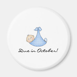 Imán Bebé debido en octubre