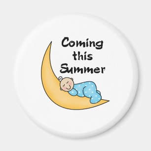 Imán Bebé el verano de la luna